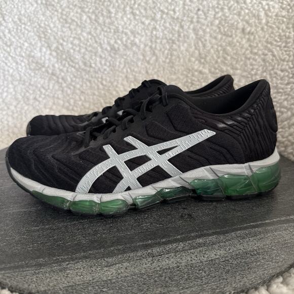 Asics Gel Quantum 360 5 Womens 9 Shoes Black Running Sneaker 1022A104 Athletic - Picture 1 of 6